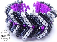 youtube Bozic Art Beaded Chevron Bracelet